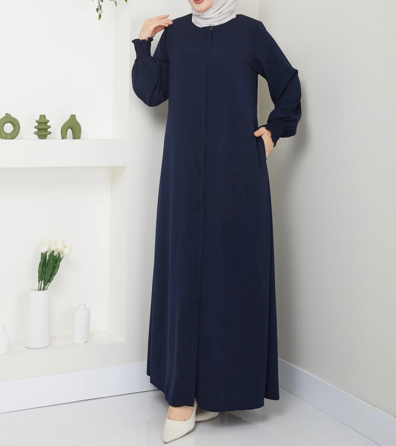 Haya Zipper Abaya