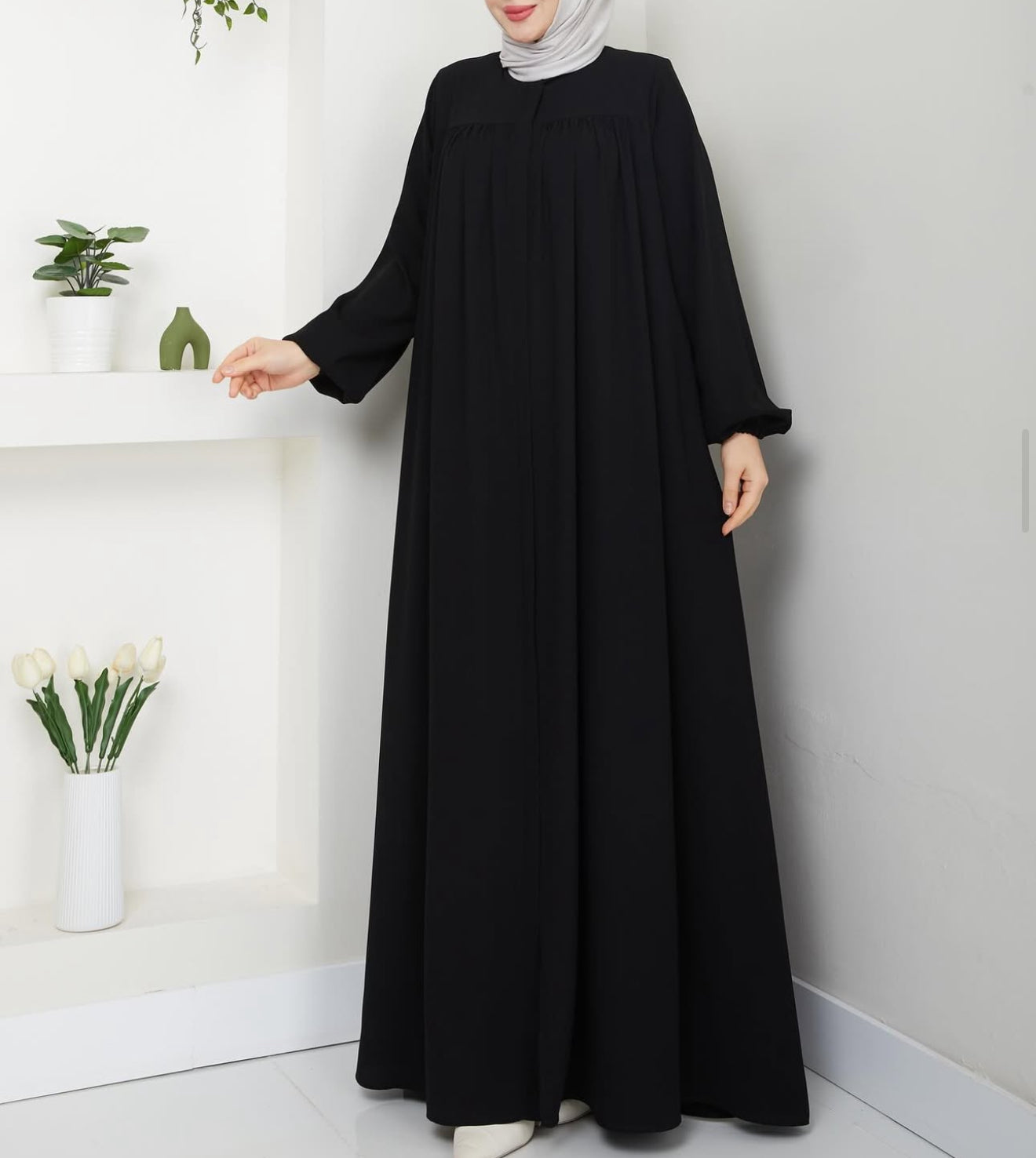 Aminah Zipper Abaya