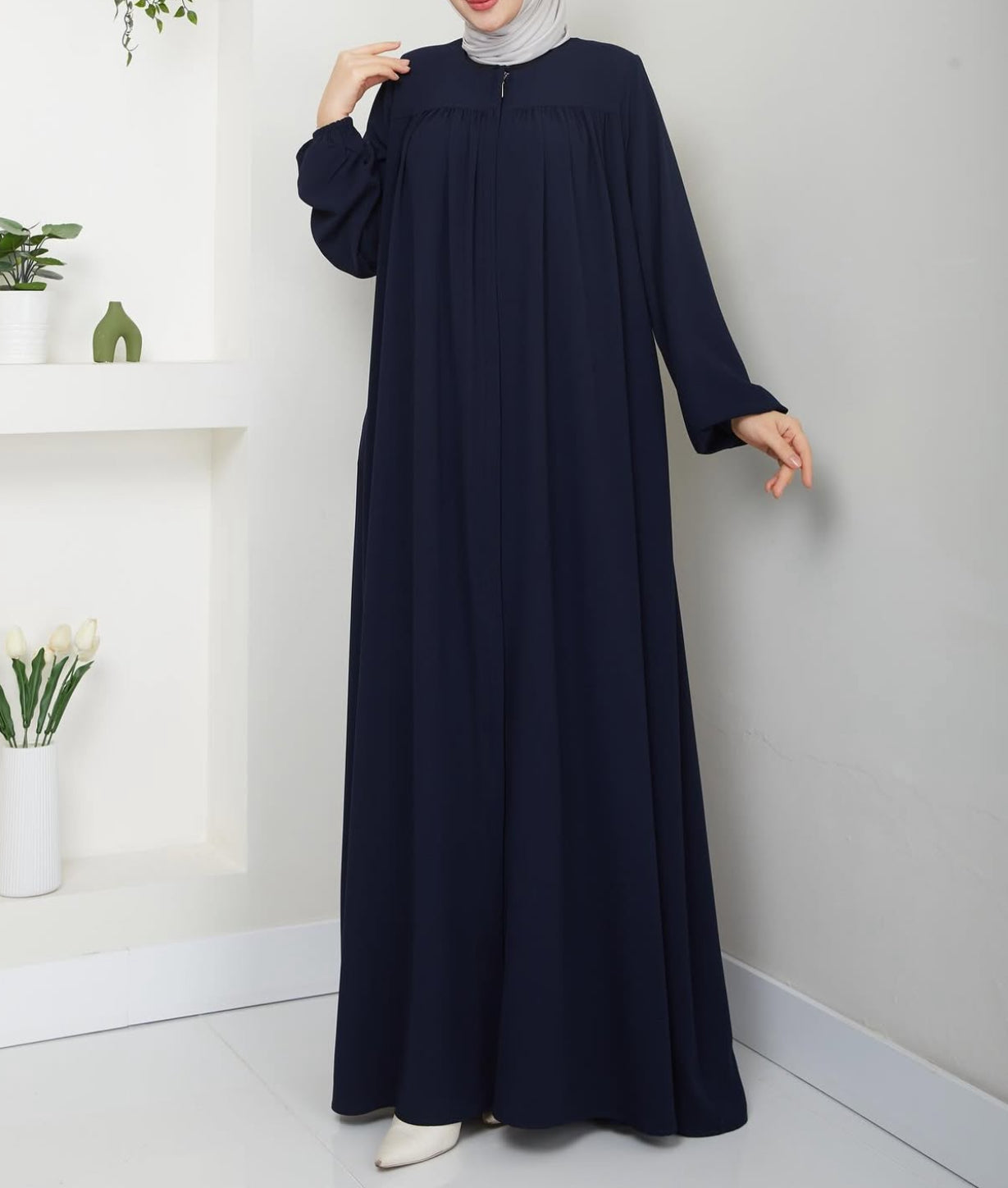 Aminah Zipper Abaya