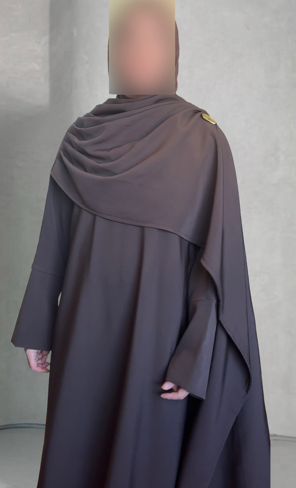 Winter Closed Shawl Abaya