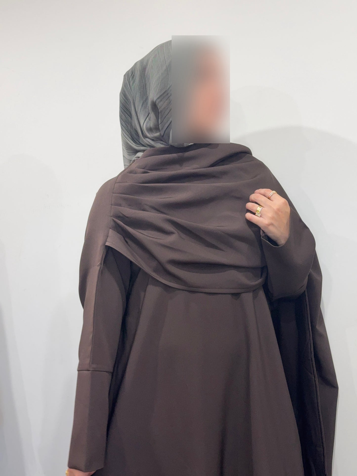 Winter Closed Shawl Abaya