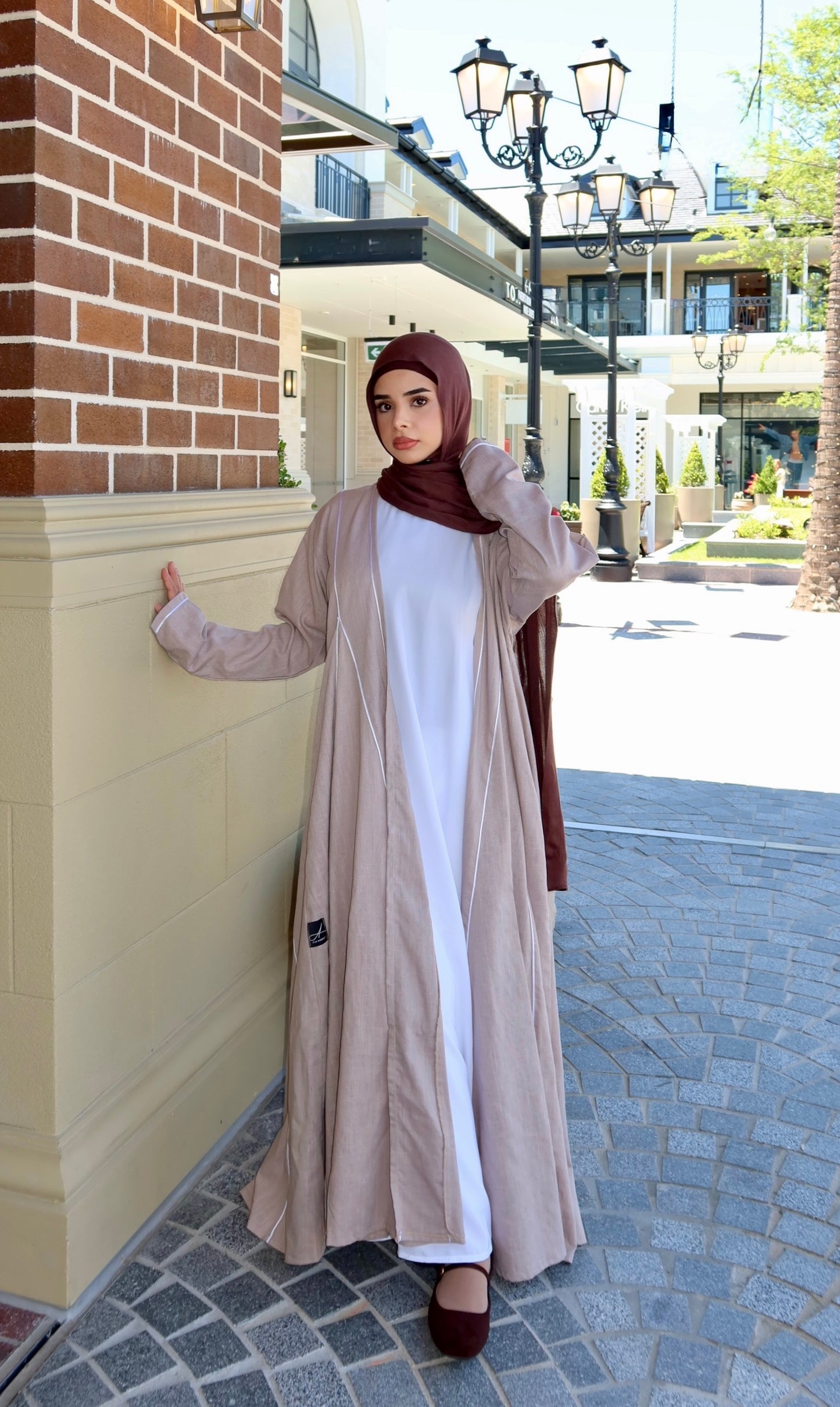 Amara Linen Abaya