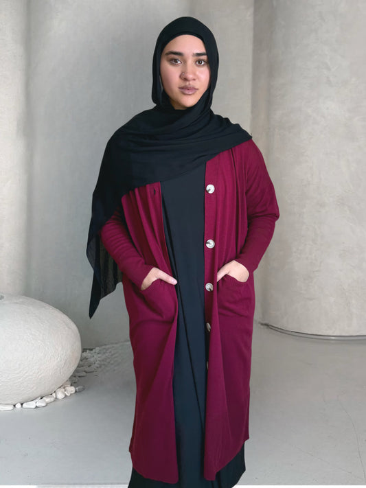 Lightweight long cardi